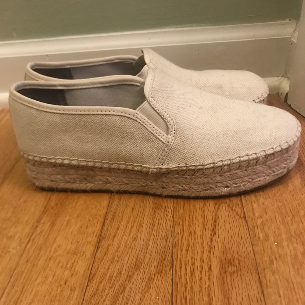 Slip on platform shoes